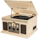 Victrola Nostalgic 6-in-1 Bluetooth Record Player Multimedia Center CD Cassette