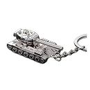 Key Chain Colgante De Coche Para Hombre De 1 Pieza Personalidad World Of Tanks T34 Modelo Llavero Día Del Padre