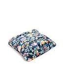 Vera Bradley Plush Fleece Travel Blanket with Trolley Sleeve, Fresh-Cut Floral Critters