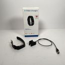 Orologio Fitbit Charge 2 HR frequenza cardiaca fitness piccolo caricabatterie scatola cinturino nero