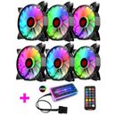 120mm Computer for Case Fans for Desktops Adjustable Quiet CPU PC Cooling Fa