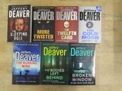 7 MYSTERY THRILLERS by JEFFERY DEAVER ** FREE UK POST ** PAPERBACK