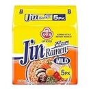 Ottogi Jin Ramen Mild Noodle 5 Packets, 600 g
