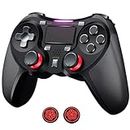 TERIOS Wireless Controller for PS4/PS4 Pro/PS4 Slim, (No Drift) Control for PS4 with Hall Effect Joystick, Built-in Speaker, 1000mAh Battery, Programmable, Dual Vibration, Turbo Function(New Verion)