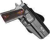 OWB Handgun Holster for Colt 1911 5'' Paddle, Belt, Molle Pistol Gun Waist - RH