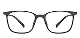 LENSKART BLU | Zero Power Blue Cut Computer Glasses | Gaming Glasses | Anti Glare, Lightweight & Blocks Harmful Rays | UV Protection Specs | Men & Women | Medium | LB E13526