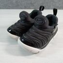 Nike 343938-013 Dynamo Free Toddler Shoes Anthracite Black White Size 6.5