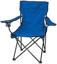 Luxafare Portable Folding Chair with Arm Rest and Cup Holder with Carrying Bag for Camping Travelling Lawn Patio Fishing Garden Beach Picnic Outdoor Foldable Chair (Multicolor)