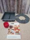 NuWave Pro Plus 8×8 Silicone Baking Dish With Silicone Muffin Cups & Recipe Book