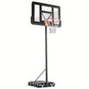4.2-10ft Adjustable Height Portable Basketball Hoop Outdoor Fillable Base 2Wheel