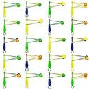 Steemjoey Clacker Ball Game, Clackers Balls on a String, Clackers Balls 1970s, Stress Relief Toy for Adults Children, Retro Party Game Toy, New Year Party, Banquet, Pack of 20