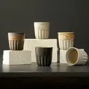 Ceramic cups Vintage No handle Coffee cups 150ML Water Mug Kung Fu Tea Cup Milk Cup