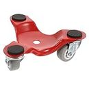 WHAMVOX 3 Moving Tools Cabinet Mover Dolly Furniture Movers Dolly Motorcycle Moving Rollers Furniture Dolly Chair Dolly Carrier Sofas Appliance Mover Red Wheels Heavy Metal