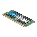 Crucial Basics 16GB DDR4 1.2v 2666Mhz CL19 SODIMM RAM Memory Module for Laptops and Notebooks, Green