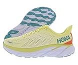 HOKA ONE ONE Clifton 8 Womens Shoes Size 9, Color: Yellow Pear/Sweet Corn