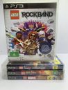 Lego Game Bundle x4 -Rock Band-Harry Potter-Marvel-Lego Movie PlayStation 3 PS3