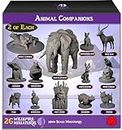26 Animal Minis for DND Miniatures 28mm Unpainted Dungeons and Dragons Miniatures I for D&D Miniatures & DND Minis Fantasy RPG | for DND Figures & Tabletop Miniatures | Campaign Setting