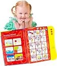 Boxiki Kids ABC Sound Book for Children by . Speech Therapy Toys with English Letters, Words & Learning Figures. Interactive Books & Educational Toys for Toddlers, Learning Toys for 3 Year Olds.