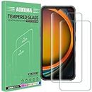 AOKUMA Tempered Glass for Samsung Galaxy X Cover 7 Screen Protector, [2 Pack] Premium Quality Guard Film, Case Friendly, Shatterproof, Shockproof, Scratchproof oilproof