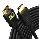 Sounce Hdmi Cable 4K High-Speed Hdmi Cord 18Gbps With Ethernet Support 4K 60Hz Compatible With Uhd Tv, Monitor, Computer, Xbox 360, Ps5 Ps4, Blu-Ray, And More 5 Meter (16.5Ft), Black
