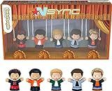 Fisher-Price Little People Collector NSYNC Special Edition Set in a Display Gift Package for Adults & Music Fans, 5 Figures