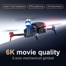 Drone Professional GPS 4k 6K Camera 3-Axis Gimbal RC Quadcopter 1.2KM