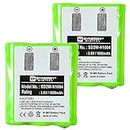 Synergy Digital 2-Way Radio Battery, Compatible with Motorola KEBT-650 2-Way Radio Battery Combo-Pack includes: 2 x SD2W-H1004 Batteries