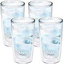 Tervis Plastic Made in USA Double Walled Kelly Ventura Insulated Tumbler Cup Keeps Drinks Cold & Hot, 16oz 4pk, Currents