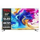 TCL 55C645K 55" QLED 4K Ultra HD HDR Android Smart TV (Google Assistant, Freeview Play, Dolby Atmos, Dolby Vision, HDR10+, 120Hz Game Accelerator, Motion Clarity) (55")