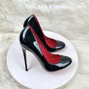 2024 New Women's Shoes Round Toe High Heels Pumps Ladies Party Heel Red Lining