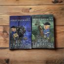 Lote de 2 Libros Rush Limbaugh RUSH REVERE & BRAVE PEREGRINOS, PRIMEROS PATRIOTAS HC DC