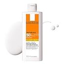 La Roche-Posay Anthelios Ultra Fluid Body Sunscreen Broad Spectrum SPF 50+, Reef Safe, Non-Greasy Matte Finish, 80 Min Water & Sweat Resistant, Fragrance Free, Dermatologist Recommended, 125ML, White