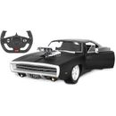 RC-Auto JAMARA "Dodge Charger R/T 1970, 1:16, schwarz, 2,4GHz" Fernlenkfahrzeuge schwarz Kinder Ab 6-8 Jahren mit Licht und Sound