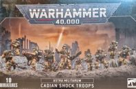 Warhammer 40k/40.000 - Astra Militarum - Cadian Shock Troops NEU&OVP