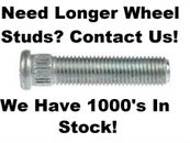 Need Longer Than Stock Extended Length Wheel Studs? CONTACT US TO FIND THEM!