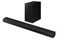 SAMSUNG HW-B650 3.1ch Soundbar w/Dolby 5.1 DTS Virtual:X, Bass Boosted, Built-in Center Speaker, Bluetooth Multi Connection, Voice Enhance & Night Mode, Subwoofer Included, HW-B650/ZC [Canada Version]