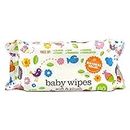 Natural Value All Natural Soft & Gentle Baby Wipes, 80 Wipes (Pack of 12)