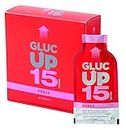 Gluc Up Gluc Up 15 - Glucosa, Sticks 30 ml x 10 uds, Sabor fresa, Indicado para bajadas de glucosa 140 ml