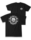 Iron Infidel Deadlift Destroyers Men's T-Shirt for Power Lifting, Black, Large