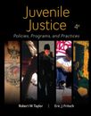 Justicia juvenil: políticas, programas y prácticas