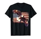 American Flag Eagle USA T-Shirt