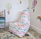 Sitzsack Kinderstuhl Spielstuhl Sitzsack Innen & Außen Garten Groß bedruckt
