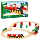 BRIO Classic Deluxe Train Set Toddler Toys for Kids 2 Years Up - Compatible with