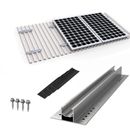 PV Photovoltaic Solar Panel Accessories Trapezoidal Mounting System Rail Set