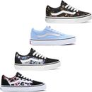 Vans Girls Kids Ward Low Rise Canvas Trainers Sneakers Shoes