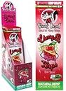 Skunk Brand Terp Enhanced Hemp Wraps | Cherry Pie | 50 Wrap Case (25x2)