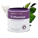 Sanatura D-Mannose – 75 g – pflanzlicher Einfachzucker aus der Natur – aus Birke und/oder Rotbuche – leicht süßlicher Geschmack – vegan und glutenfrei