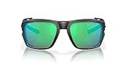 Costa Del Mar Men's King Tide 8 Sunglasses, Black Pearl/Green Mirrored 580g, 60 mm