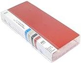 DishanKart Business Card Holder, Debit/Credit/Business/Visiting Name Id Card Holder Album Book Case Organizer File 480 Cards - Red