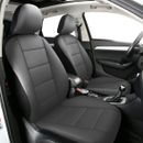 Leather Car Seat Covers Full Set 5-Seats Front Rear Protector Cushion For TOYOTA